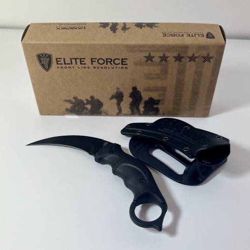 Karambit Tactique à lame fixe Elite Force EF717