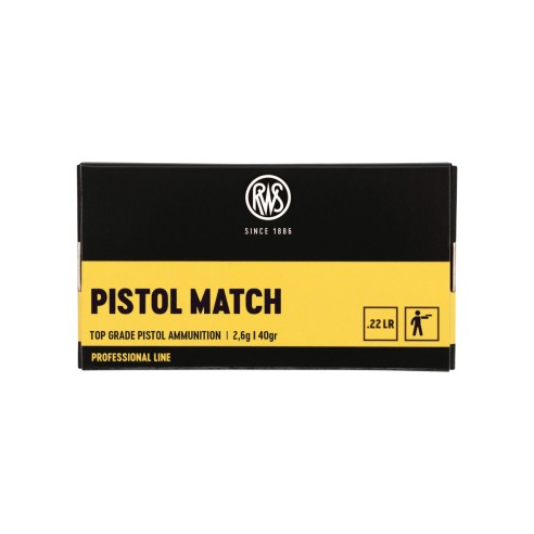 Munitions 22Lr RWS Pistol Match 40gr x50