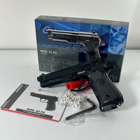Pistolet Beretta 92FS BBs 6mm CO2 1.5J