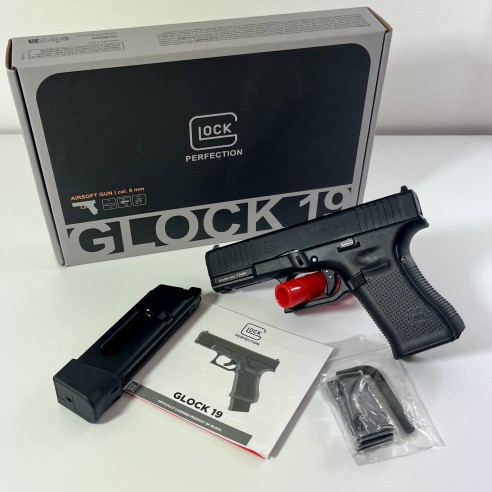Pistolet Glock 19 Gen 5 MOS BBS 6mm CO2 1J...