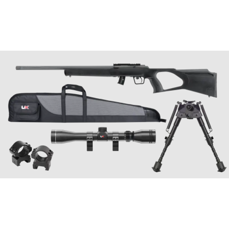 Pack Regent RBA Calibre 22LR (bipied, lunette 3-9X40, fourreau)