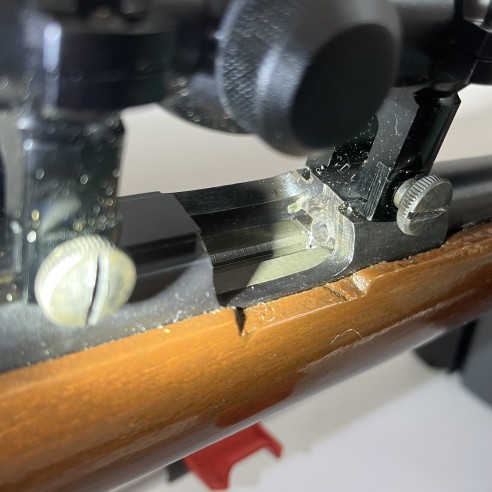 Carabine 22LR Artisan stéphanois avec lunette 4x32