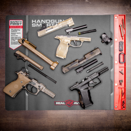 Tapis d'entretien Real Avid Smart Mat Armes de poing