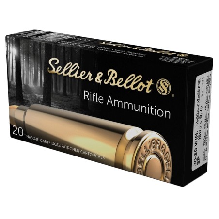 Munitions Sellier & Bellot 30-30 WIN SP 150gr x20