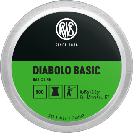 Plombs RWS Diabolo Basic 4,5mm x500