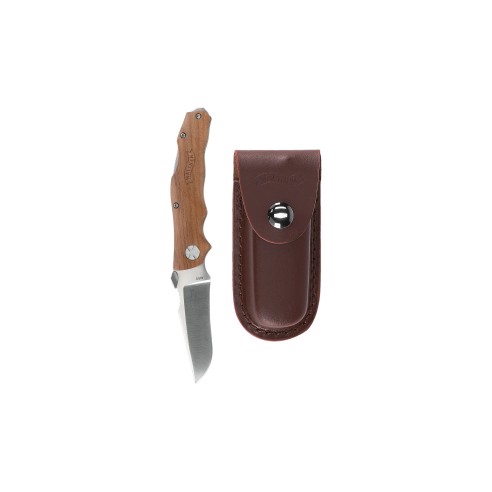 Couteau fermant Walther AFW 2 manche noyer