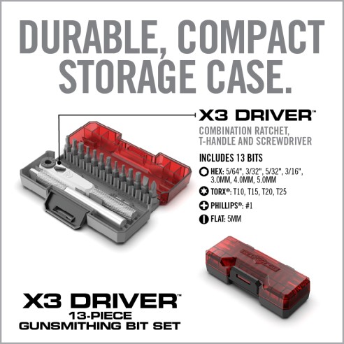 Set outils Real Avid X3 driver 13 pièces