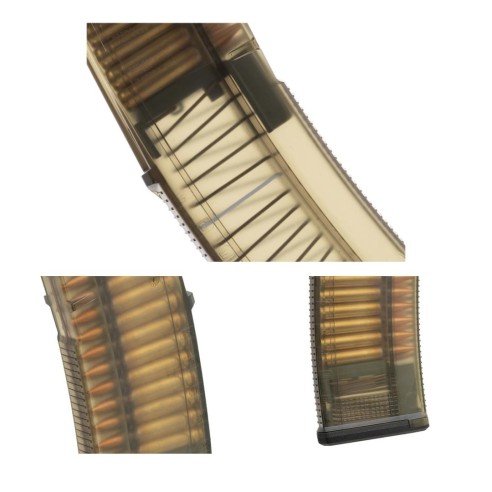 Chargeur transparant 30 coups 5.56X45 223REM...
