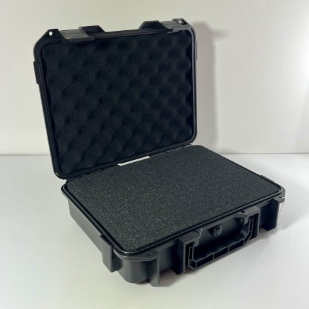 Mallette Arme de poing rigide noire mousse modulable 2