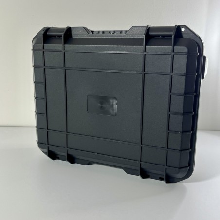 Mallette Arme de poing rigide noire mousse modulable