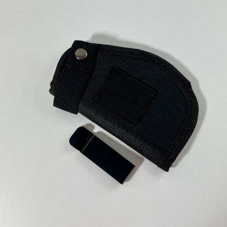 Holster en tissu noir pour arme de poing