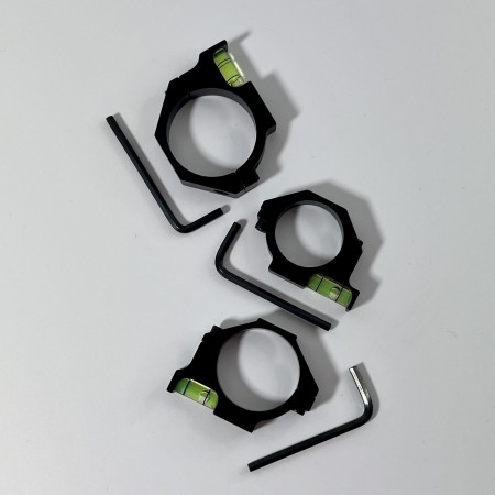 Niveau à bulle pour lunette noir en aluminium X1