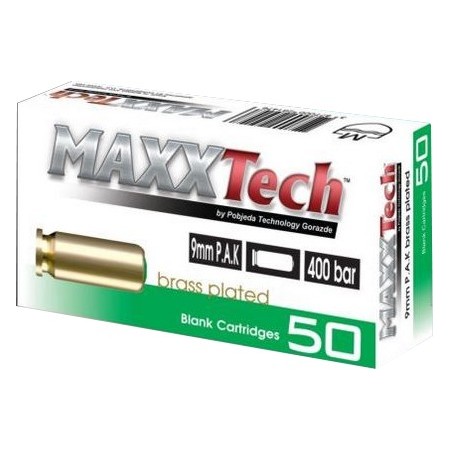 Munitions 9mm PAK à blanc