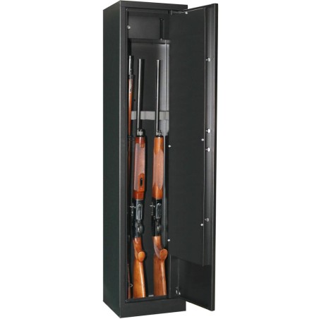 Armoire forte Fortify 6 armes avec lunette - Coffre intérieur DELTA6