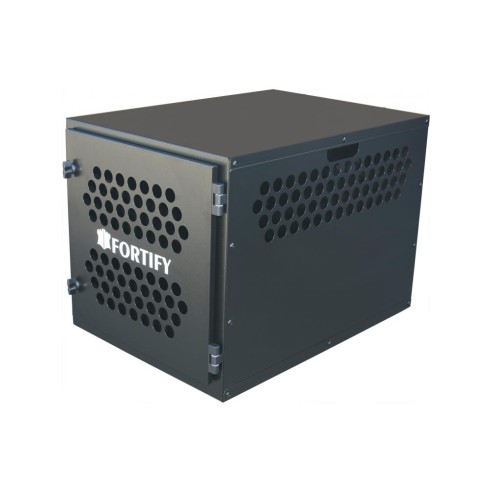 Caisse de transport pour chien Fortify - Grand...