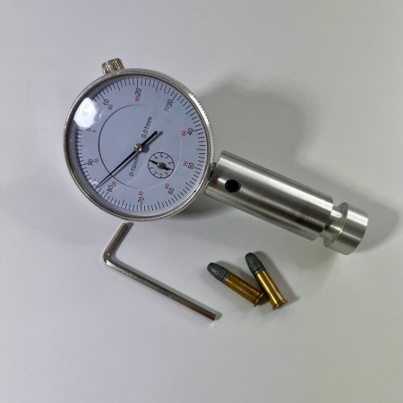 Outil de mesure bourrelet munitions 22LR