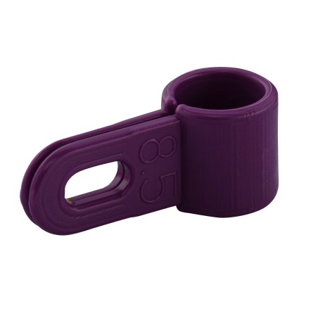 Bague d'attache en plastique pour siffleur diamètre 8,5mm