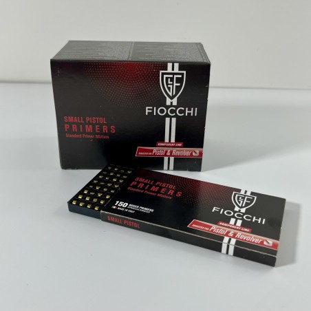 Amorces Fiocchi Small Pistol Primers x150