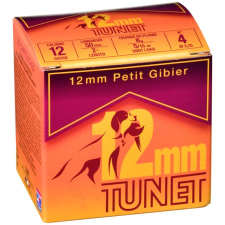 Cartouches TUNET cal 12mm plomb