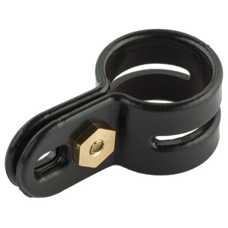 Bague d'attache en plastique avec vis pour oie noir 16mm