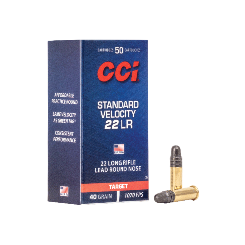Munitions CCI Standard Velocity Calibre .22 LR