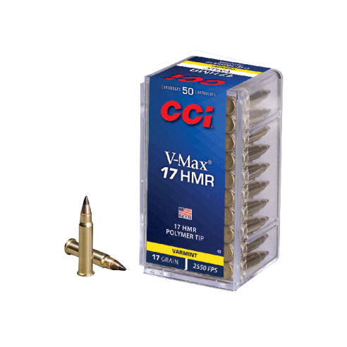 Munitions CCI 17HMR V-Max 17 GR