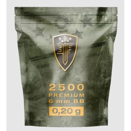 Billes Élite Force Premium BBs 6mm 0.20g X2500