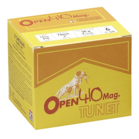 Cartouches Tunet Open 410 MAG. 12mm/76 17G