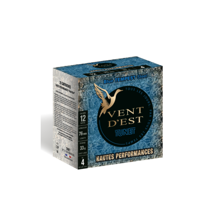 Cartouches Tunet Vent d'Est Blue Tempest Acier Calibre...