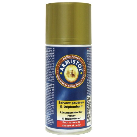 Armistol Aérosol solvant poudres & déplombant
