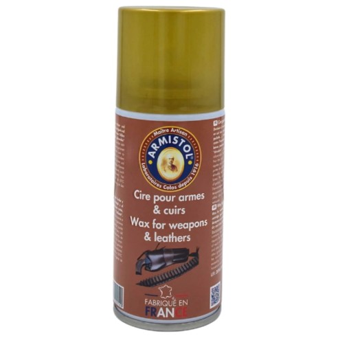 Armistol aérosol cire pour armes & cuir
